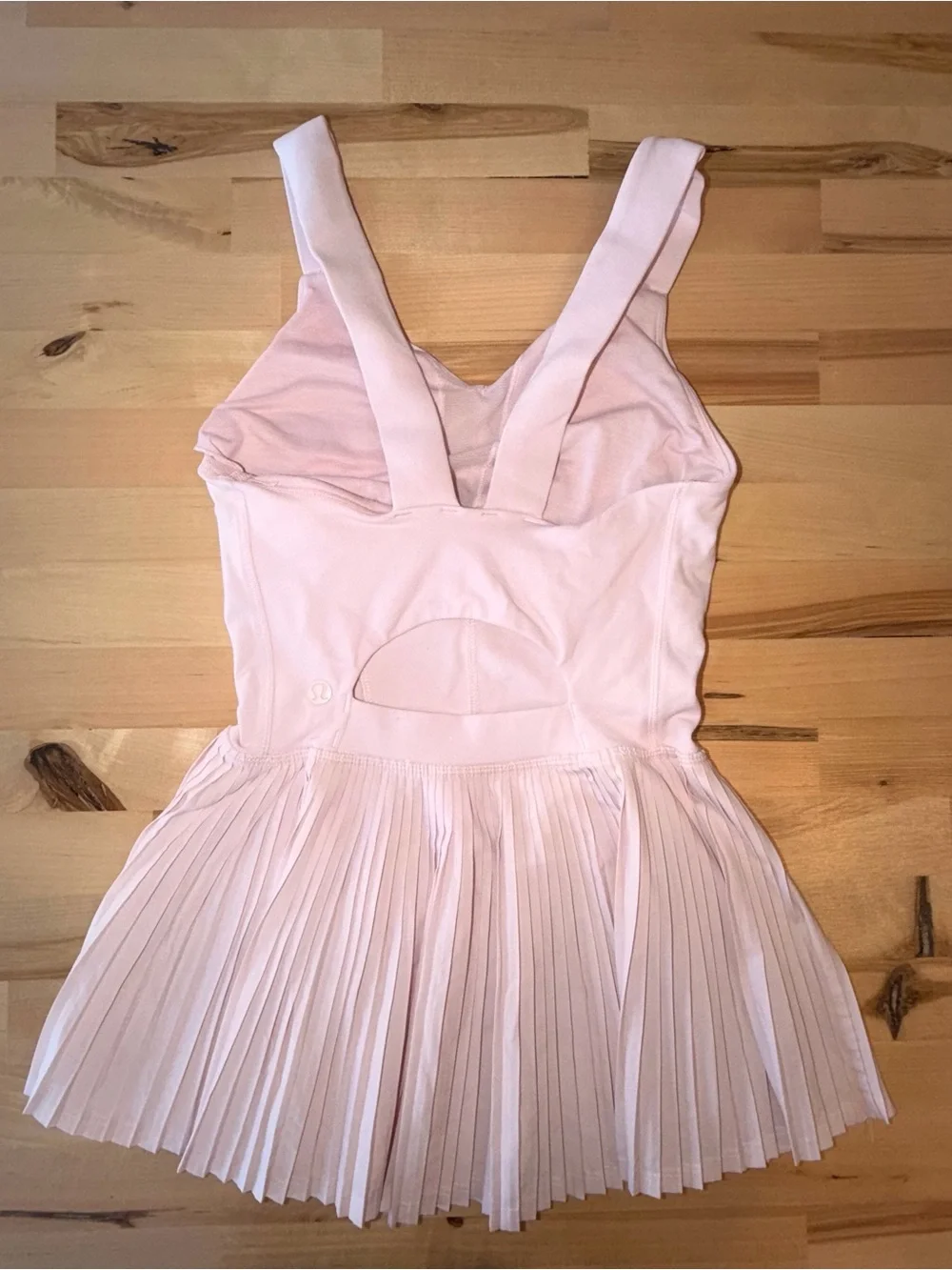 Lululemon City Tank Pink Pleated Peplum Top